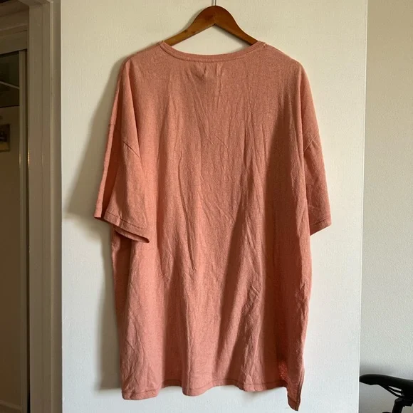NWT Urban Outfitters CPO Provisions Textured Peach Oversized Top Size Large - Picture 3 of 9